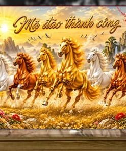 Mua tranh tân gia khai trương mã đáo - A22