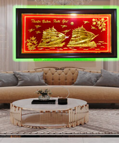 Khánh vàng tặng tân gia khai trương thuận bồm xuôi gió